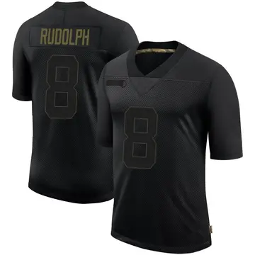 Nike Kyle Rudolph Men's Limited Tampa Bay Buccaneers Black 2020 Salute To Service Jersey