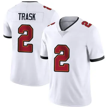 Nike Kyle Trask Men's Limited Tampa Bay Buccaneers White Vapor Untouchable Jersey