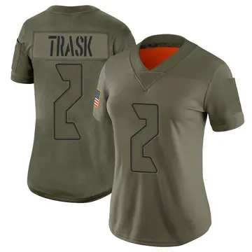 Nike Kyle Trask Women's Limited Tampa Bay Buccaneers Camo 2019 Salute to Service Jersey
