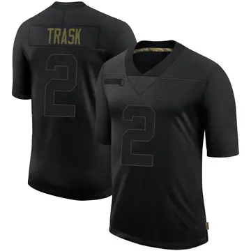 Nike Kyle Trask Youth Limited Tampa Bay Buccaneers Black 2020 Salute To Service Jersey