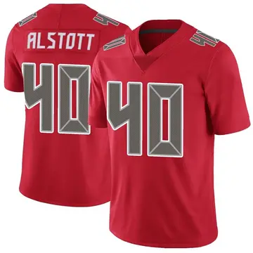 Nike Mike Alstott Men's Limited Tampa Bay Buccaneers Red Color Rush Jersey