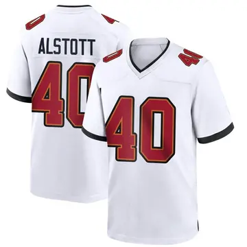 Nike Mike Alstott Youth Game Tampa Bay Buccaneers White Jersey
