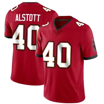 Nike Mike Alstott Youth Limited Tampa Bay Buccaneers Red Team Color Vapor Untouchable Jersey