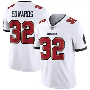 Nike Mike Edwards Men's Limited Tampa Bay Buccaneers White Vapor Untouchable Jersey