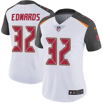 Nike Mike Edwards Women's Limited Tampa Bay Buccaneers White Vapor Untouchable Jersey