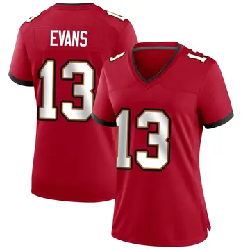 Nike Mike Evans Women's Game Tampa Bay Buccaneers Red Team Color Jersey