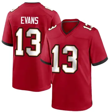 Nike Mike Evans Youth Game Tampa Bay Buccaneers Red Team Color Jersey