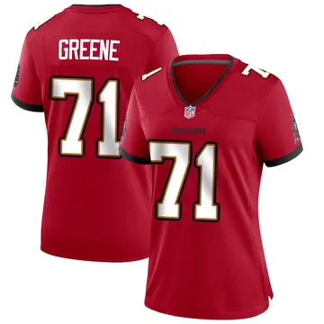 Nike Mike Greene Women's Game Tampa Bay Buccaneers Red Team Color Jersey