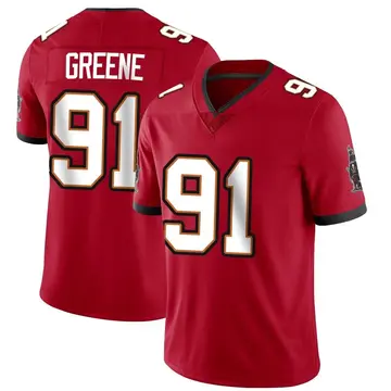 Nike Mike Greene Youth Limited Tampa Bay Buccaneers Red Team Color Vapor Untouchable Jersey