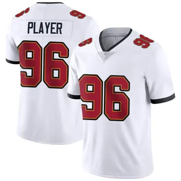Nike Nasir Player Youth Limited Tampa Bay Buccaneers White Vapor Untouchable Jersey