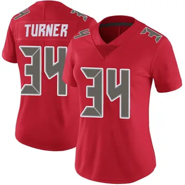Nike Nolan Turner Women's Limited Tampa Bay Buccaneers Red Color Rush Jersey