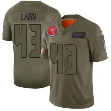 Nike Patrick Laird Men's Limited Tampa Bay Buccaneers Camo 2019 Salute to Service Jersey