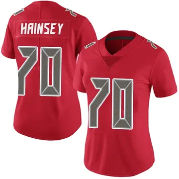 Nike Robert Hainsey Women's Limited Tampa Bay Buccaneers Red Team Color Vapor Untouchable Jersey