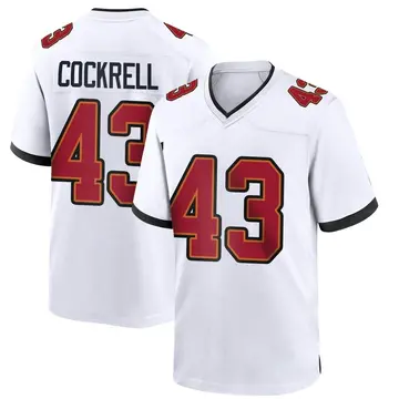 Nike Ross Cockrell Men's Game Tampa Bay Buccaneers White Jersey