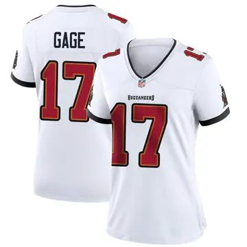 Nike Russell Gage Women's Game Tampa Bay Buccaneers White Jersey