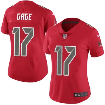 Nike Russell Gage Women's Limited Tampa Bay Buccaneers Red Team Color Vapor Untouchable Jersey