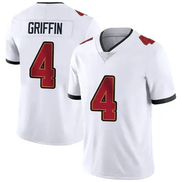 Nike Ryan Griffin Men's Limited Tampa Bay Buccaneers White Vapor Untouchable Jersey
