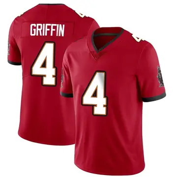 Nike Ryan Griffin Youth Limited Tampa Bay Buccaneers Red Team Color Vapor Untouchable Jersey