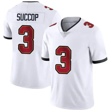 Nike Ryan Succop Youth Limited Tampa Bay Buccaneers White Vapor Untouchable Jersey