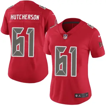 Nike Sadarius Hutcherson Women's Limited Tampa Bay Buccaneers Red Team Color Vapor Untouchable Jersey