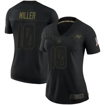 Nike Scotty Miller Women's Limited Tampa Bay Buccaneers Black 2020 Salute To Service Jersey