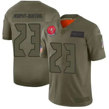 Nike Sean Murphy-Bunting Men's Limited Tampa Bay Buccaneers Camo 2019 Salute to Service Jersey