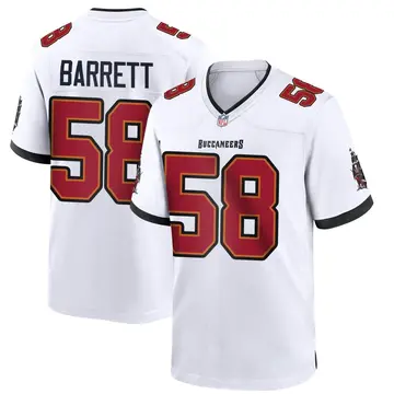 Nike Shaquil Barrett Men's Game Tampa Bay Buccaneers White Jersey