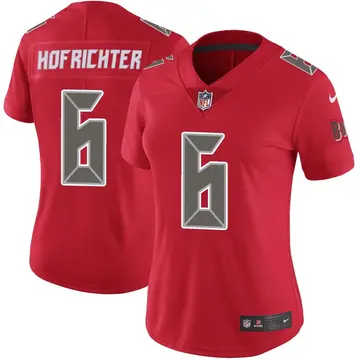 Nike Sterling Hofrichter Women's Limited Tampa Bay Buccaneers Red Color Rush Jersey