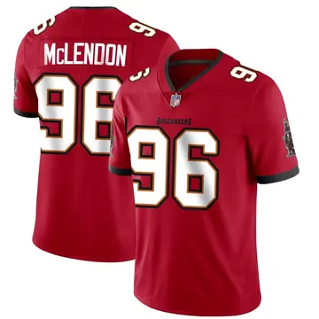 Nike Steve McLendon Men's Limited Tampa Bay Buccaneers Red Team Color Vapor Untouchable Jersey