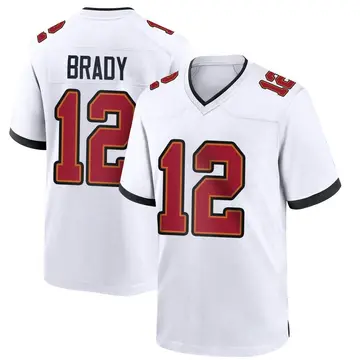Nike Tom Brady Youth Game Tampa Bay Buccaneers White Jersey