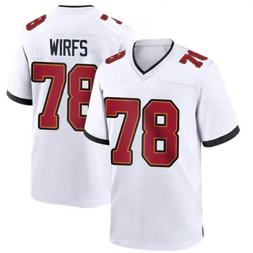 Nike Tristan Wirfs Youth Game Tampa Bay Buccaneers White Jersey