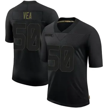 Nike Vita Vea Men's Limited Tampa Bay Buccaneers Black 2020 Salute To Service Jersey
