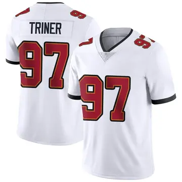 Nike Zach Triner Youth Limited Tampa Bay Buccaneers White Vapor Untouchable Jersey