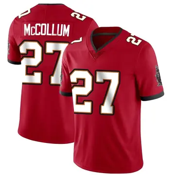 Nike Zyon McCollum Youth Limited Tampa Bay Buccaneers Red Team Color Vapor Untouchable Jersey