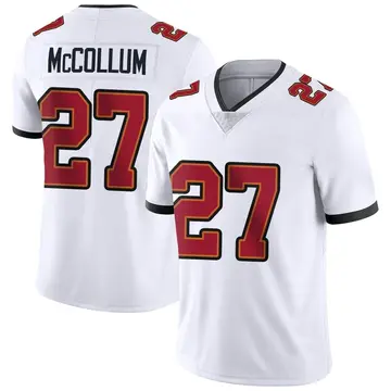 Nike Zyon McCollum Youth Limited Tampa Bay Buccaneers White Vapor Untouchable Jersey